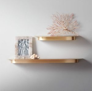 CB2 Collar Floating Wall Shelf, 30"